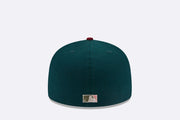 New Era MLB Contrast 59FIFTY Atlanta Braves Green